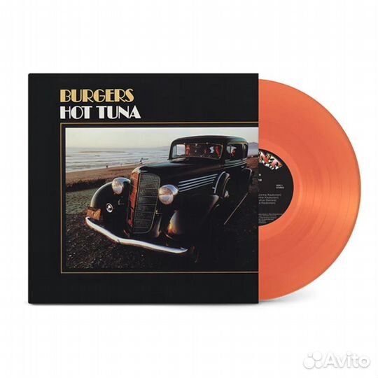 Виниловая пластинка HOT tuna - Burgers (Transparen