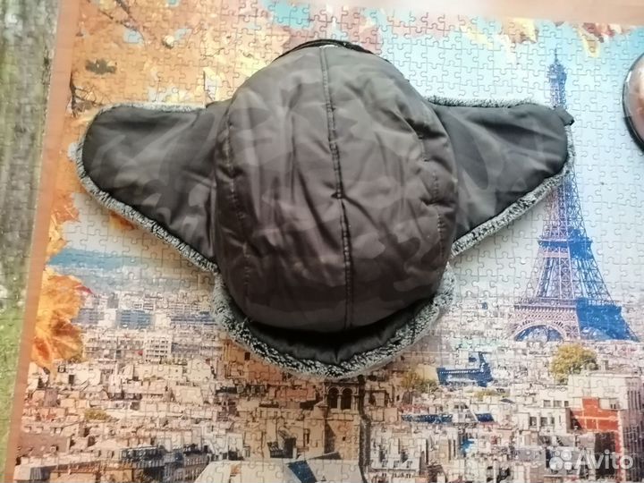 Мужская зимняя шапка ушанка меховая