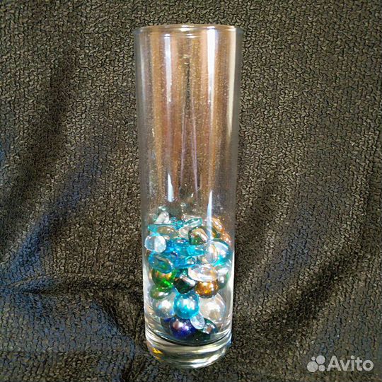 Новая ваза+0,5 кг. марблс