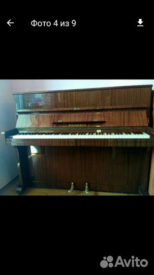 Пианино weinbach 110