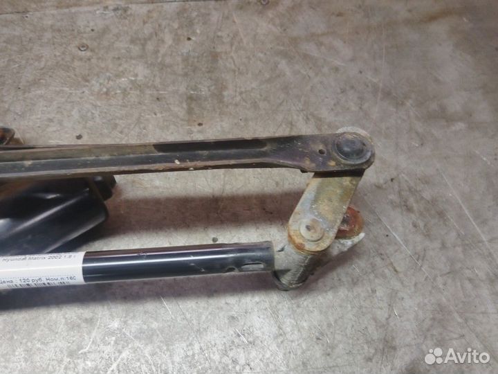 Механизм стеклоочистителя (трапеция дворников) Hyundai Matrix I (2001—2005) KU084N