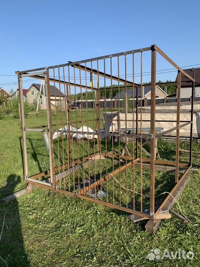 Каркас вальера для большой собаки