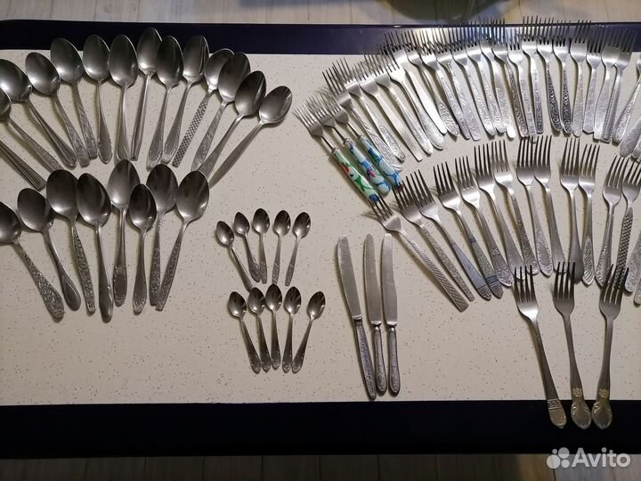 Ложки вилки нержавейка СССР