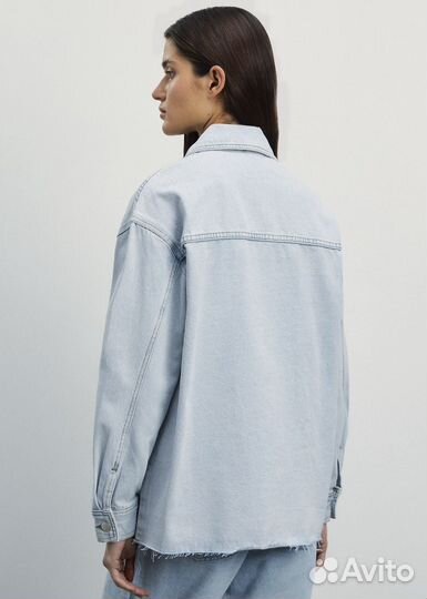 Джинсовая рубашка Zarina