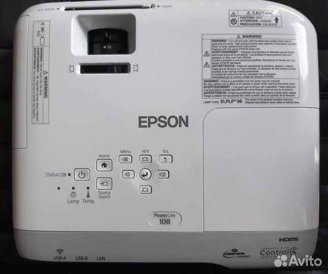 Проектор Epson EB-108 hdmi 3700Lm для образования