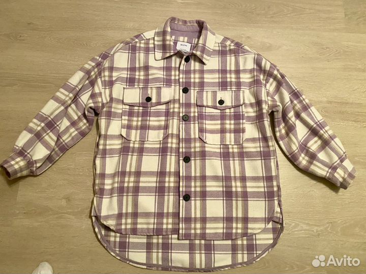 Пальто-рубашка Bershka