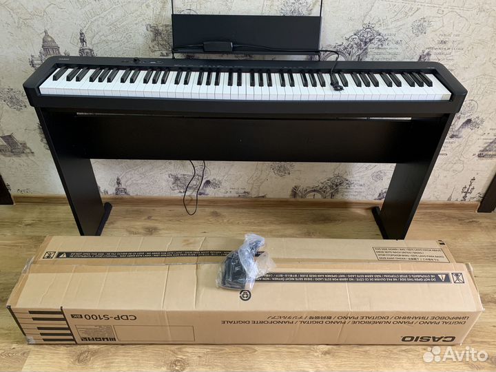 Цифровое пианино фортепиано casio 100