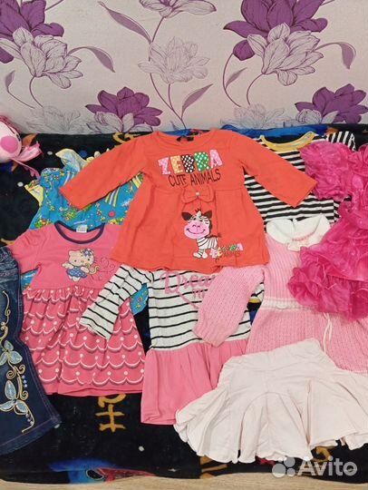 Вещи пакетом на девочку