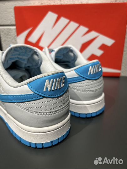 Кеды Nike Dunk Low Grey Blue