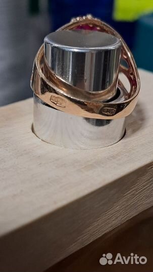 Золотой перстень женский СССР