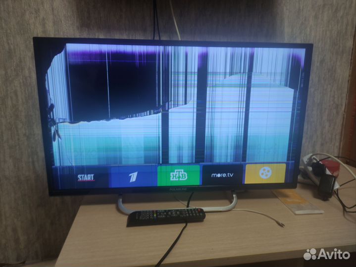 Телевизор smart tv polarline 32диагональ