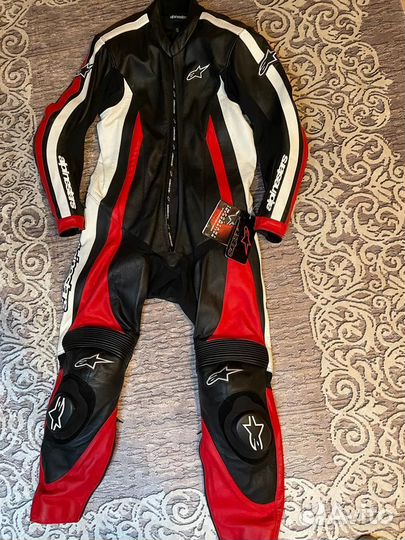 Мотокомбинезон Alpinestars мужской, нат. кожа