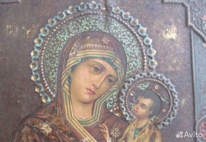 Тихвинская божья матерь до 1917 года печать благ