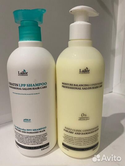 La'dor Набор Кератиновый Шампунь + Кондиционер