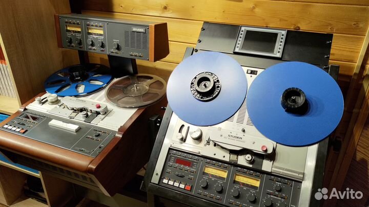 Запись на ленту на Studer A807