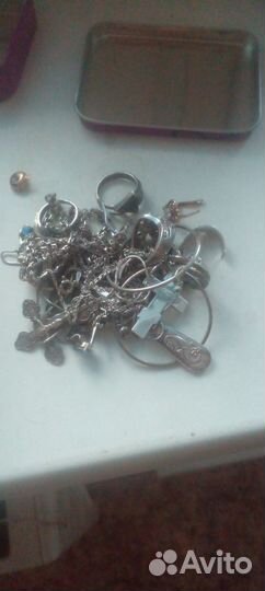 Серебро лом 86гр