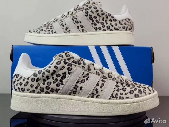 Adidas Campus 00s Leopard (леопардовые кампусы)