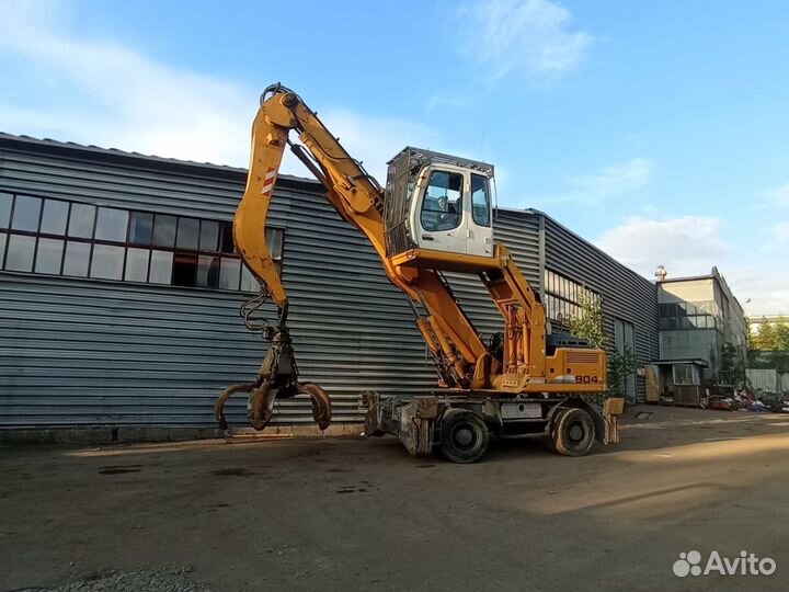 Грейферный погрузчик (перегружатель) Liebherr A 904 C Litronic, 2010