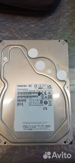 Жесткий диск 8TB SAS Toshiba Enterprise,Серверный