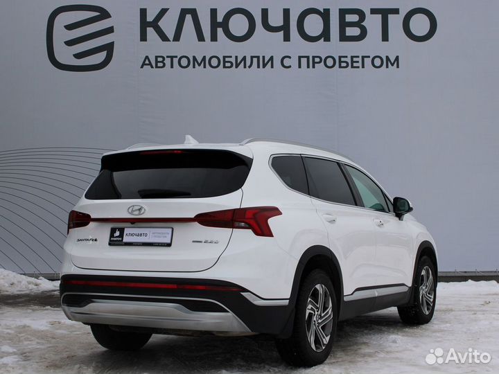 Hyundai Santa Fe 2.2 AMT, 2021, 52 711 км