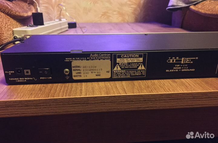 Графический эквалайзер Audio Centron Eclipse GE131
