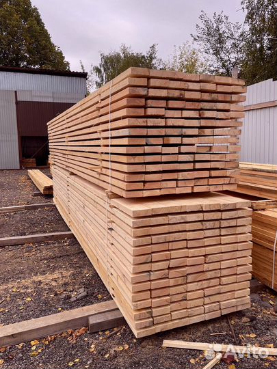 Брус обрезной 100х150х6000мм 1 сорт ГОСТ