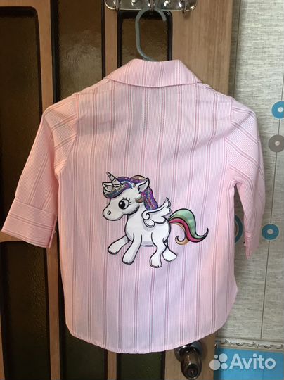 Рубашка для девочки 134