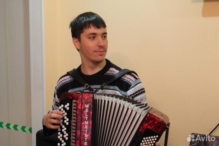 Баянист на свадьбу, корпоратив, день рождения