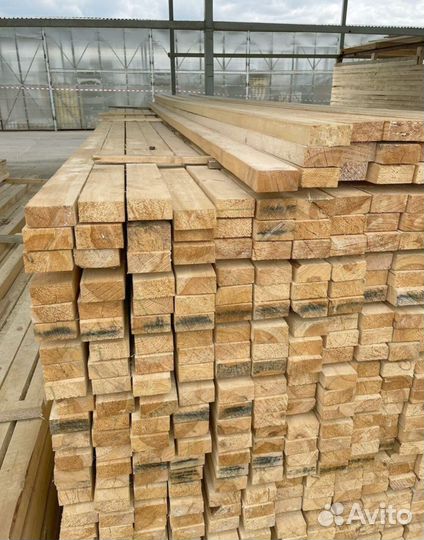 Доска обрезная 50х200х6000мм 1 сорт ГОСТ