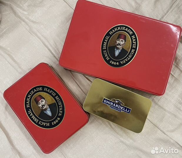 Жестяные коробки