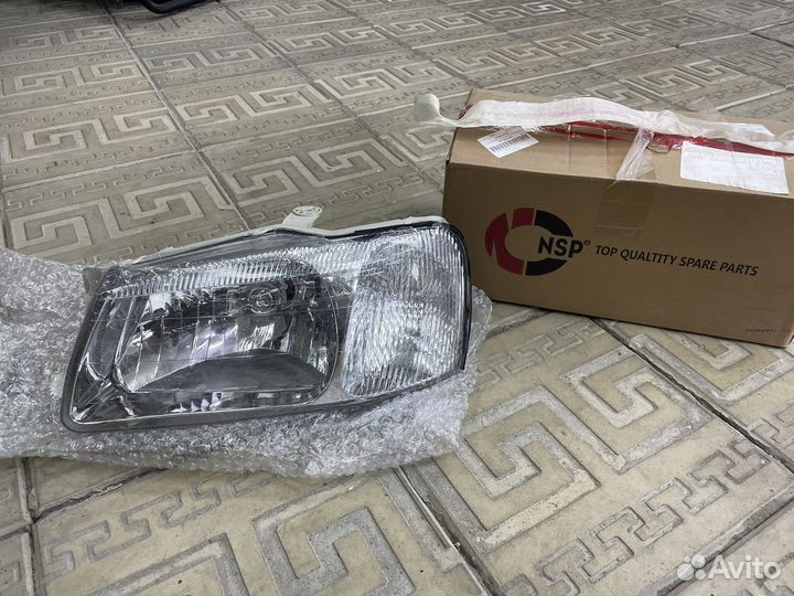 Передняя левая фара на hyundai accent