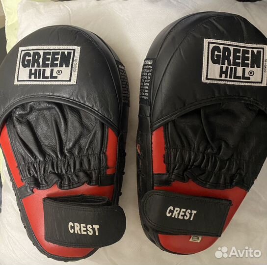 Green Hill боксерские лапы