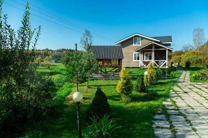 Коттедж 130 м² на участке 30 сот.