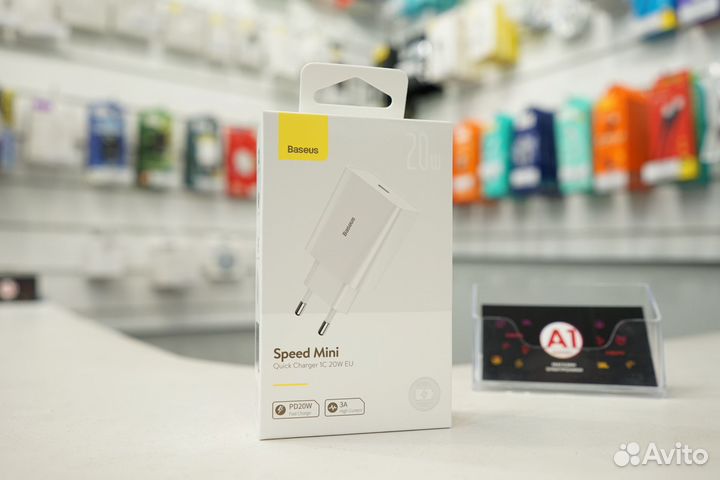 Сетевое зарядное устройство Baseus SpeedMini White