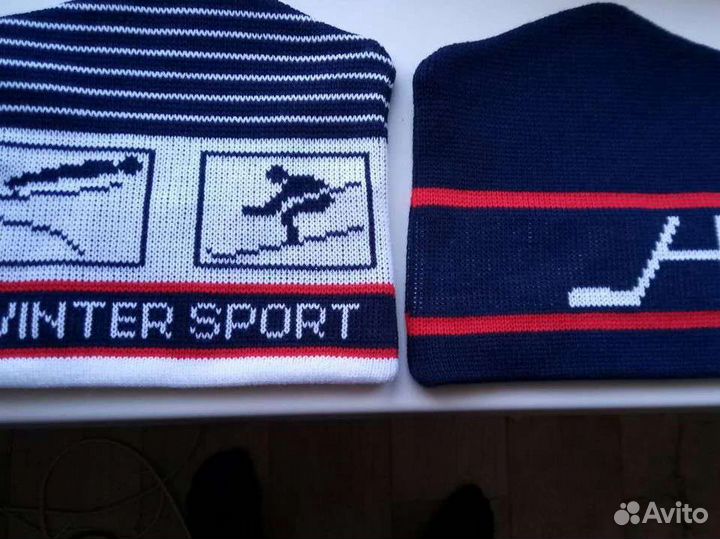 Шапка вязаная мужская