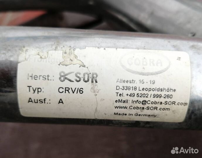 Дуга передняя Cr-v 2 Cobra