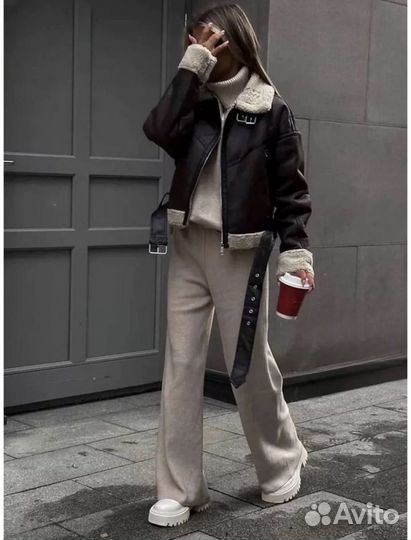 Дубленка женская 42 44