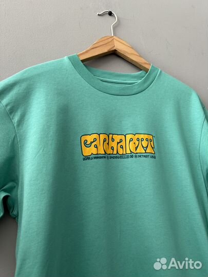 Футболка carhartt wip heat script