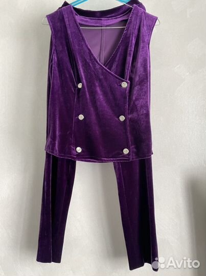 Бархатный костюм