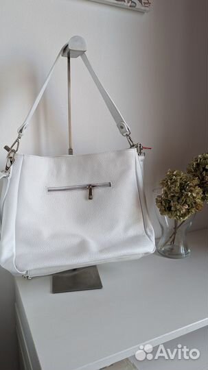 Сумка женская кроссбоди натуральная кожа италия