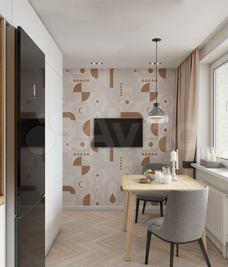 1-к. квартира, 45,2 м², 5/8 эт.