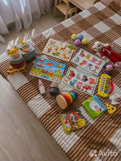 Детские игрушки пакетом для малышей