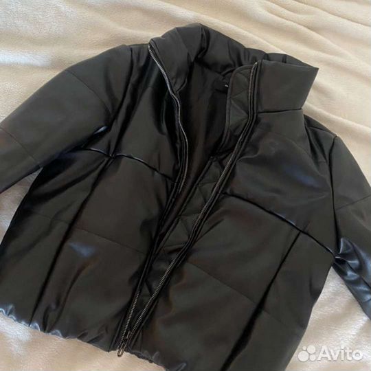 Куртка кожаная женская 48 размер