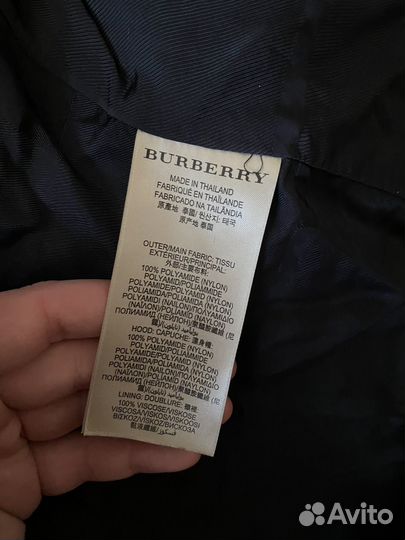 Куртка мужская burberry