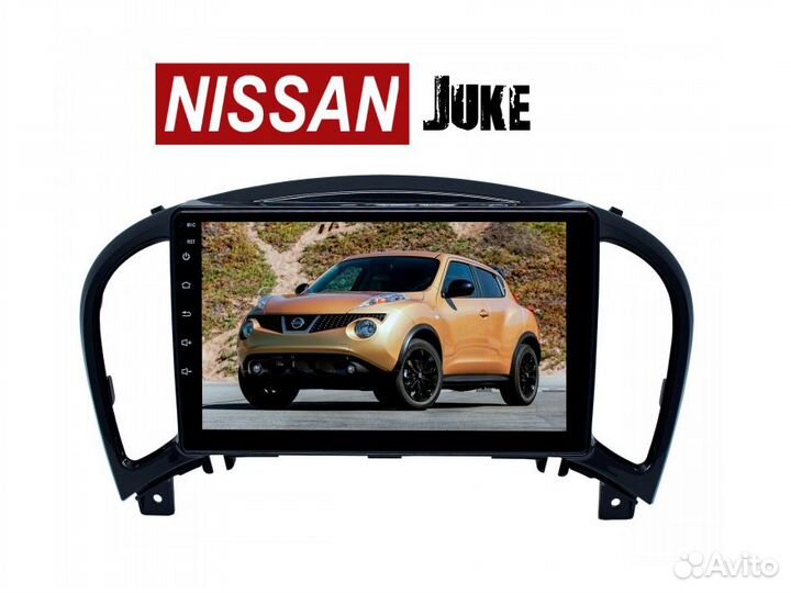 Автомагнитола в Nissan Juke 2/16гб