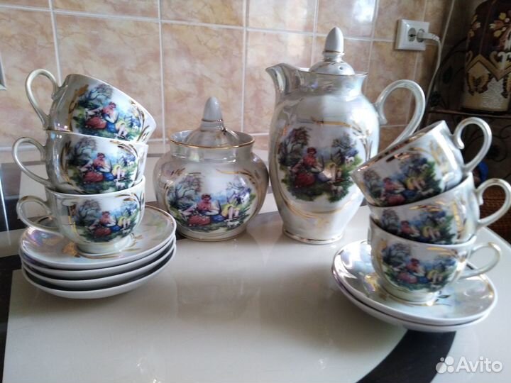 Дулевский фарфор,сервиз кофейный