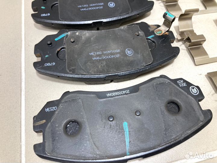 Колодки тормозн перед Chery Tiggo 7 Pro MAX 1.5 л
