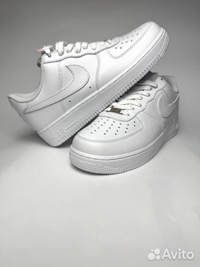 Кроссовки nike Air force 1 белые