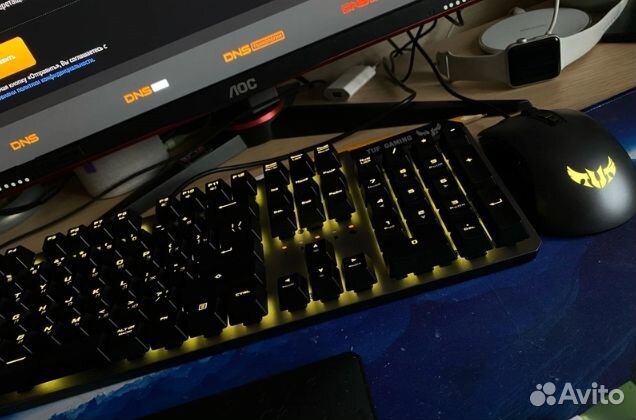 Игровая механическая клавиатура asus TUF GamingK7