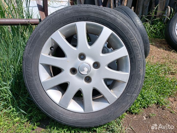 Летние шины колеса диски покрышки R16 4:114.3